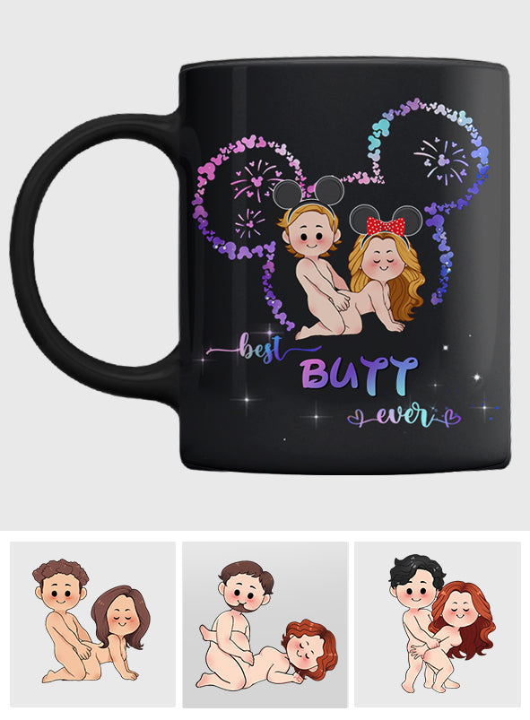 Personalized Naughty Mouse Mug Custom Couple Gift for Valentine's Day Mug GradoCreations