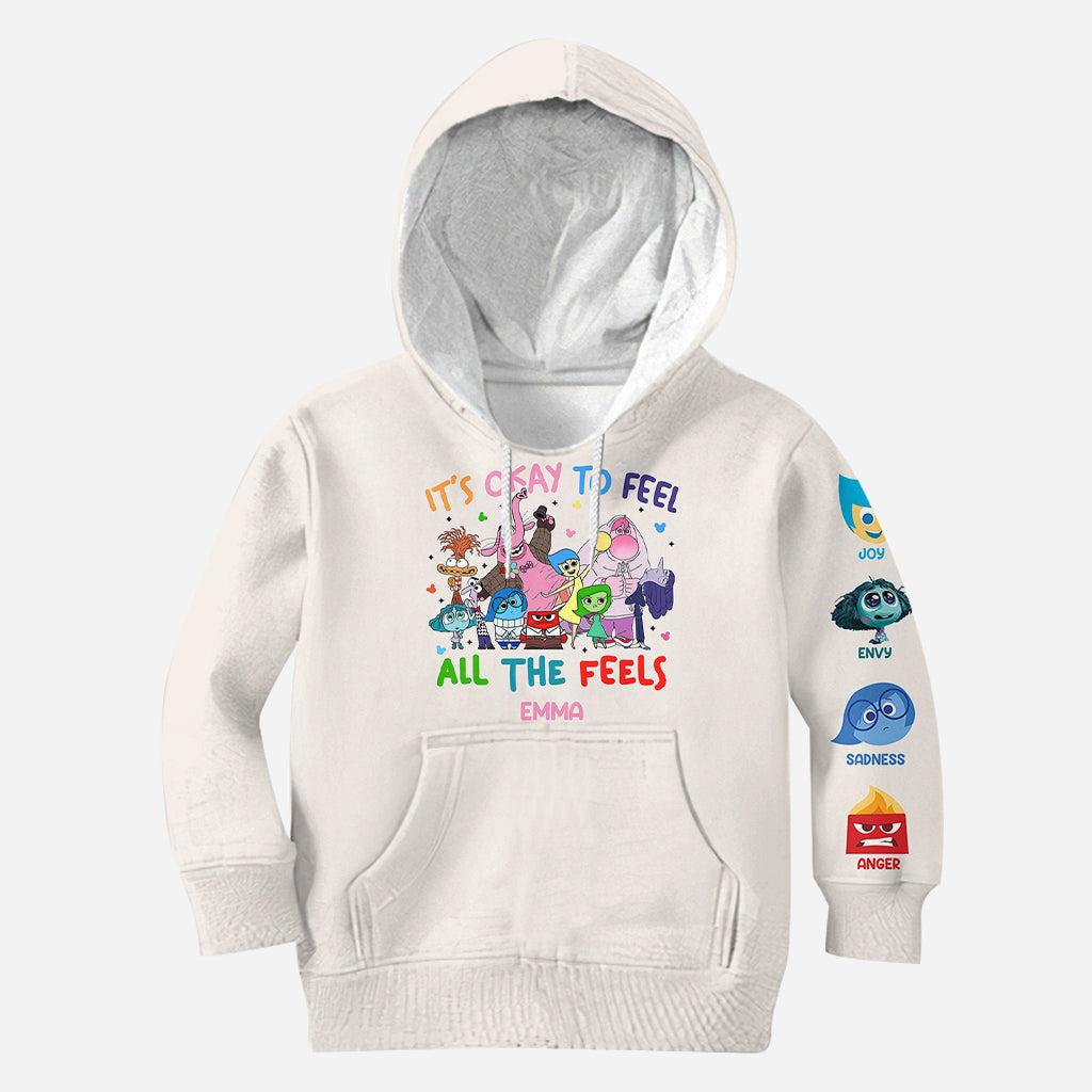Personalized All-Over Shirt for Kids | Back to School Gift All Over Shirt GradoCreations