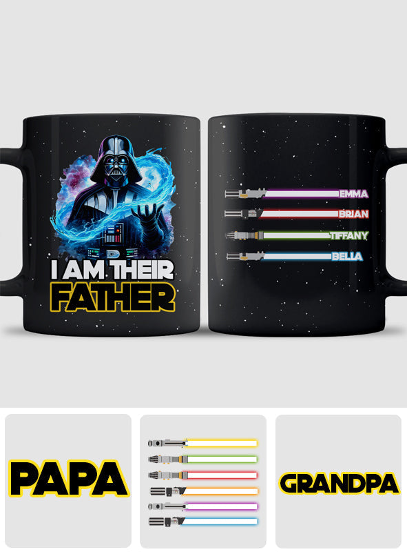 Personalized Star Wars Mug Custom Names Gift for Dad Mug GradoCreations