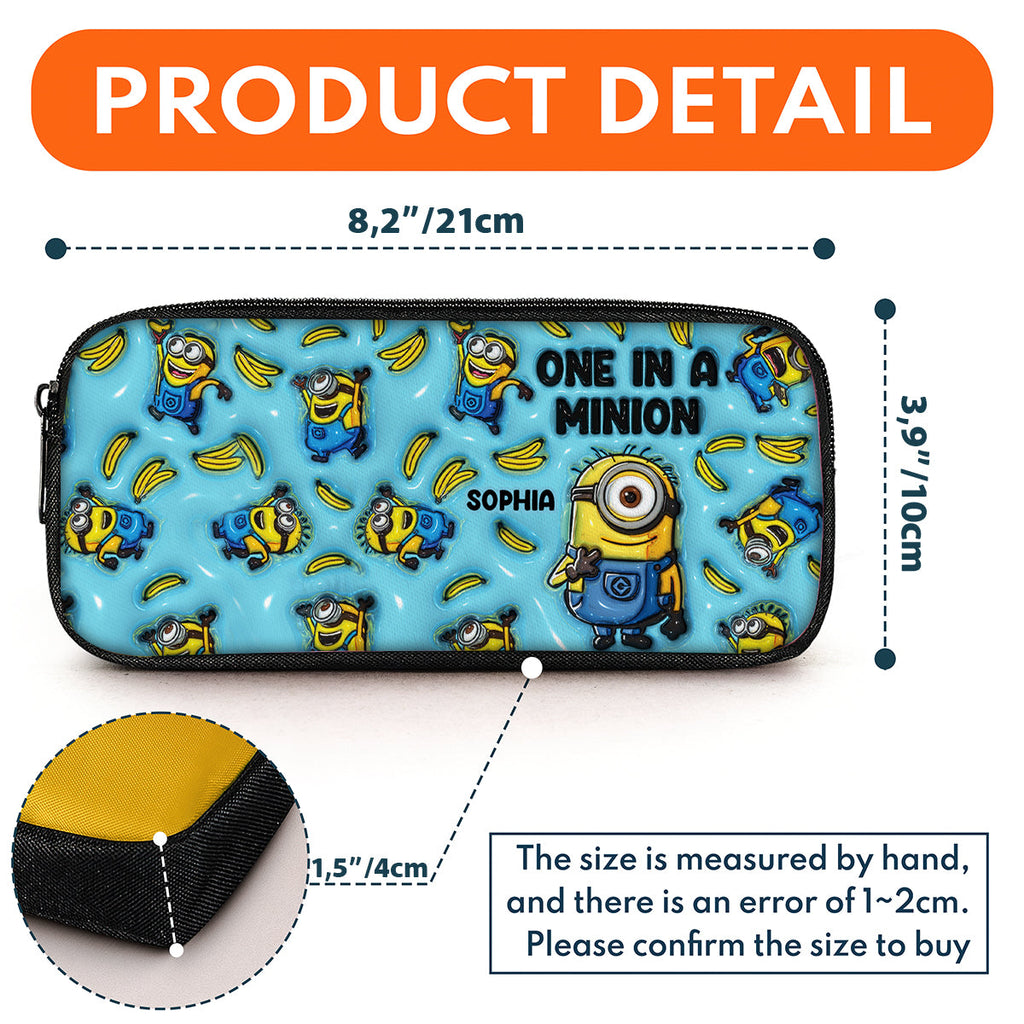 Personalized Minions Pencil Case Custom Name Gift for Kids Pencil Case GradoCreations