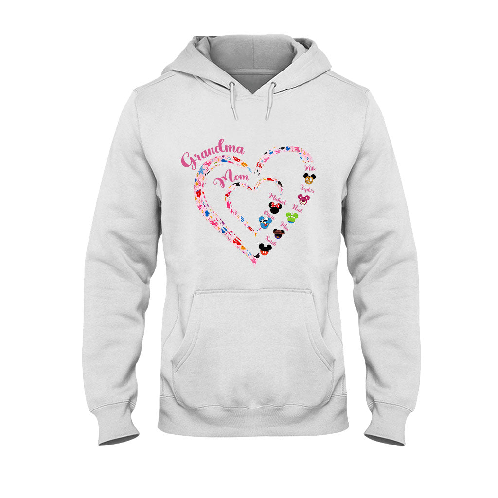 Personalized Grandma Mouse T-shirt & Hoodie Gift for Mother's Day T-shirt & Hoodie GradoCreations