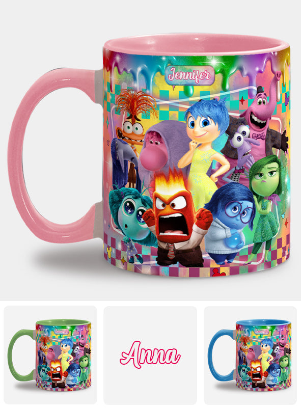 Personalized Accent Mug with Custom Name for Birthday/Graduation Accent Mug GradoCreations