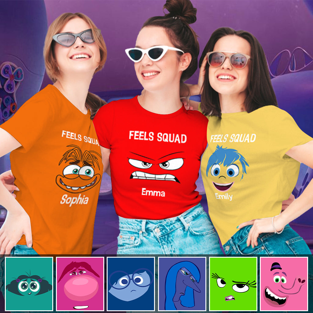 Personalized All Over Print Shirt with Custom Name for Friends All Over Shirt GradoCreations