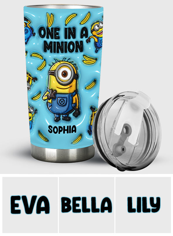 Personalized Minion Tumbler Custom Name Gift for Kids Tumbler GradoCreations