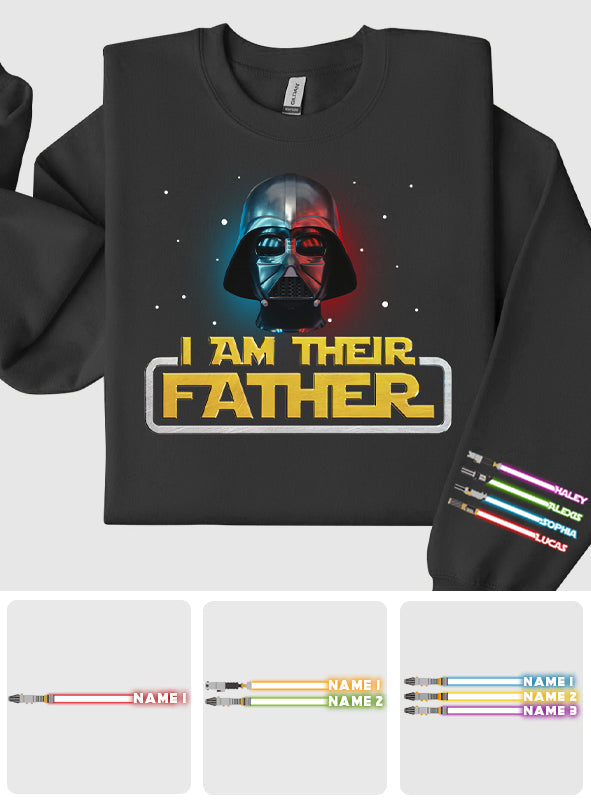 Personalized I Am Your Father All Over Shirt Custom Names Gift for Dad All Over Shirt GradoCreations