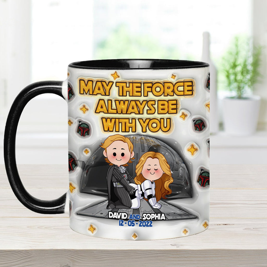 Personalized Star Wars Accent Mug Custom Name Gift for Fans Accent Mug GradoCreations