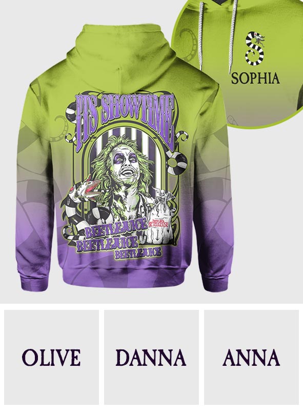 Personalized Beetlejuice All Over Shirt Gift for Halloween All Over Shirt GradoCreations