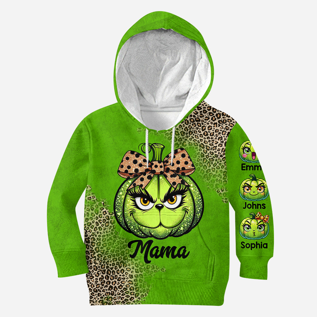 Personalized Grinchy Mama All Over Shirt Christmas Gift All Over Shirt GradoCreations