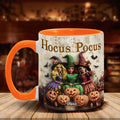 Personalized Hocus Pocus Witches Accent Mug Custom Name Gift Accent Mug GradoCreations