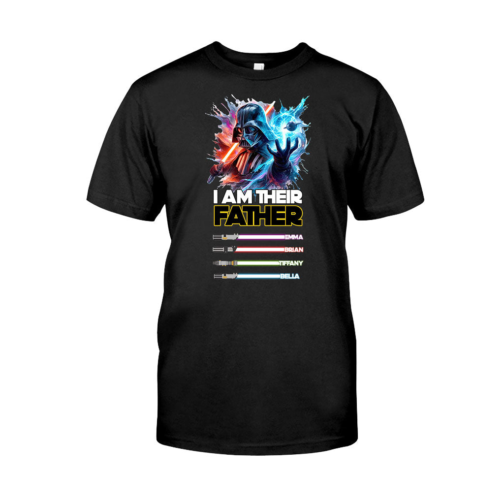 Personalized I Am Their Father T-shirt Gift for Dad T-shirt & Hoodie GradoCreations