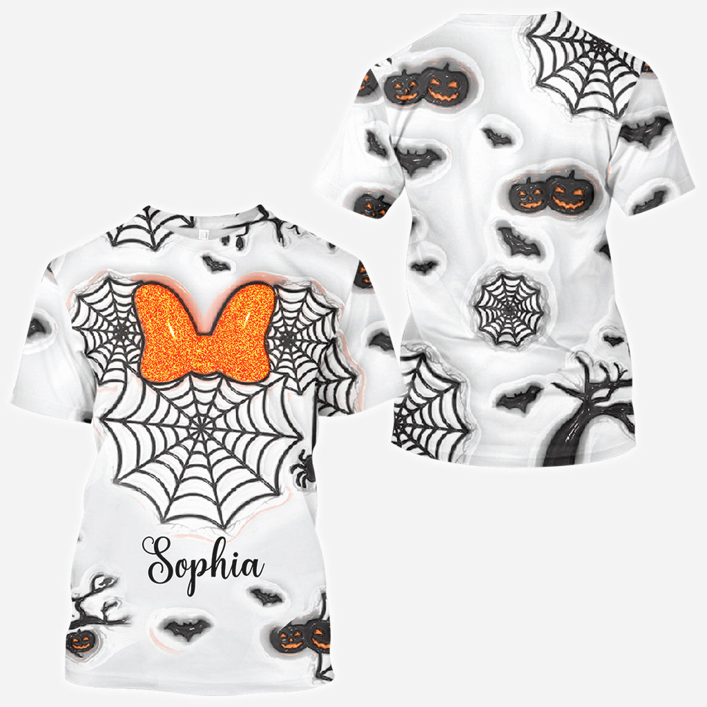 Personalized Halloween All Over Shirt Custom Name Gift All Over Shirt GradoCreations