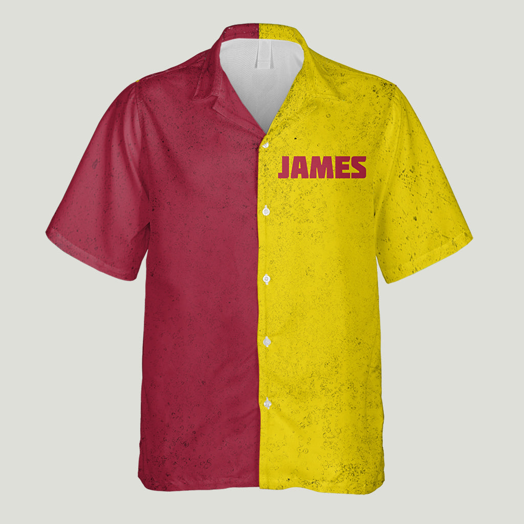 Personalized Deadpool & Wolverine Hawaiian Shirt Custom Name Gift for Him Hawaiian Shirt GradoCreations