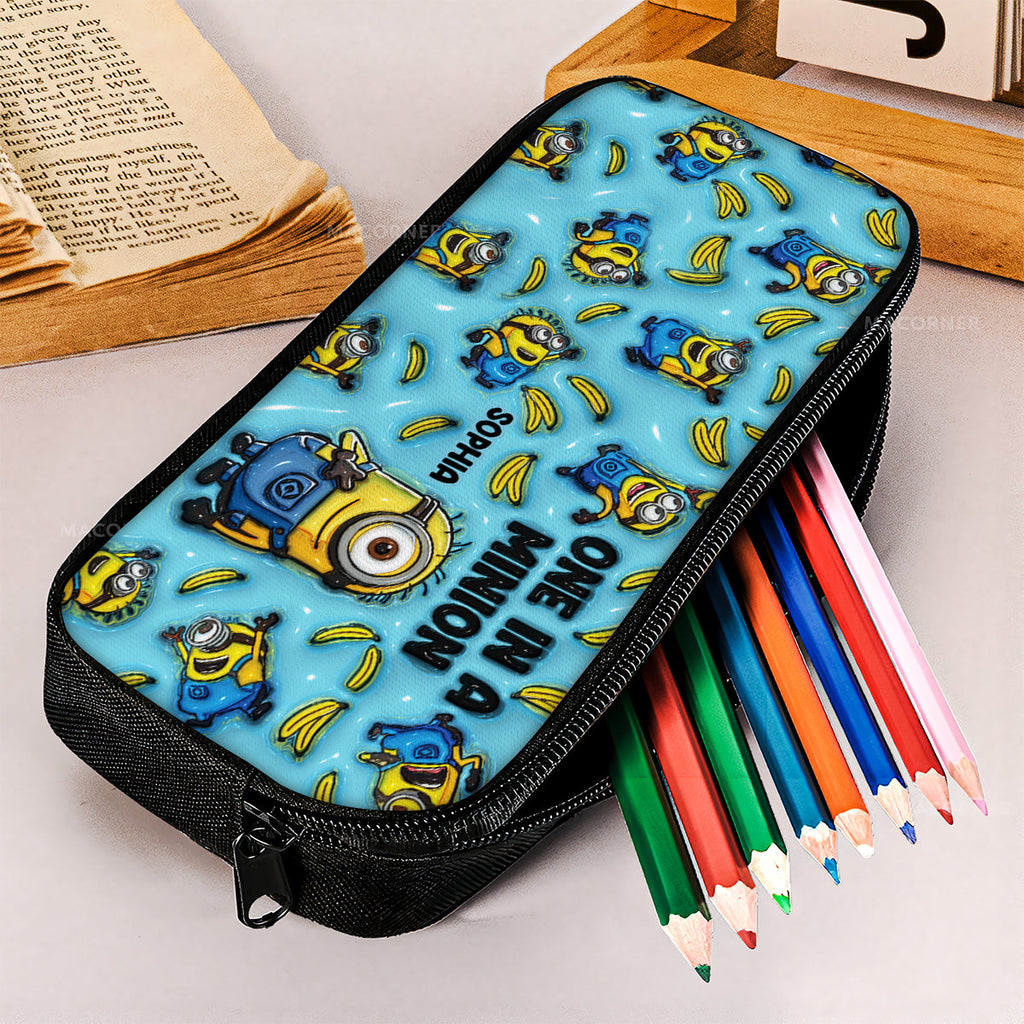 Personalized Minions Pencil Case Custom Name Gift for Kids Pencil Case GradoCreations