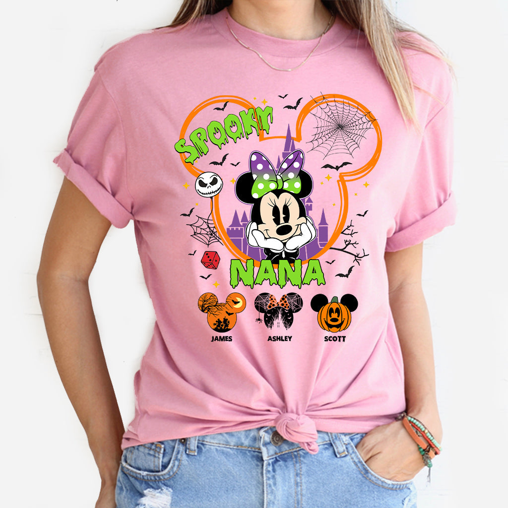 Personalized Spooky Nana T-shirt & Hoodie for Grandma T-shirt & Hoodie GradoCreations