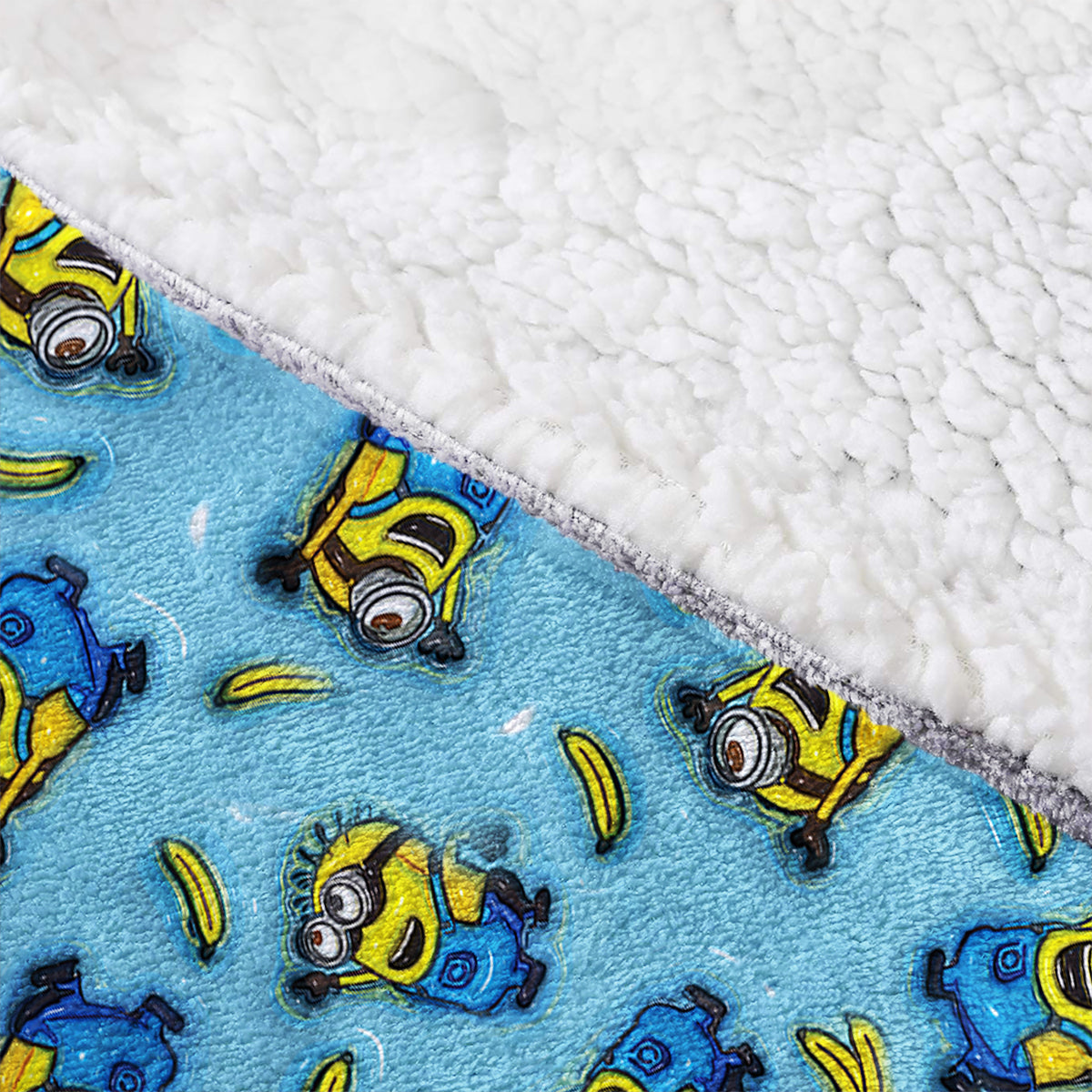 Personalized One In A Minion Blanket Hoodie Custom Name Gift Blanket Hoodie GradoCreations