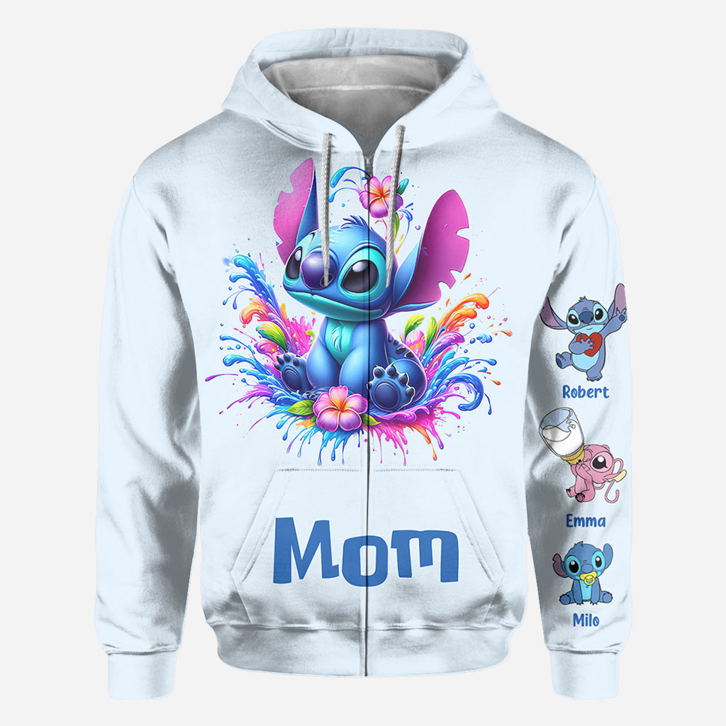 Personalized Ohana All Over Shirt Gift for Mom - Unique Birthday & Mother's Day Apparel All Over Shirt GradoCreations