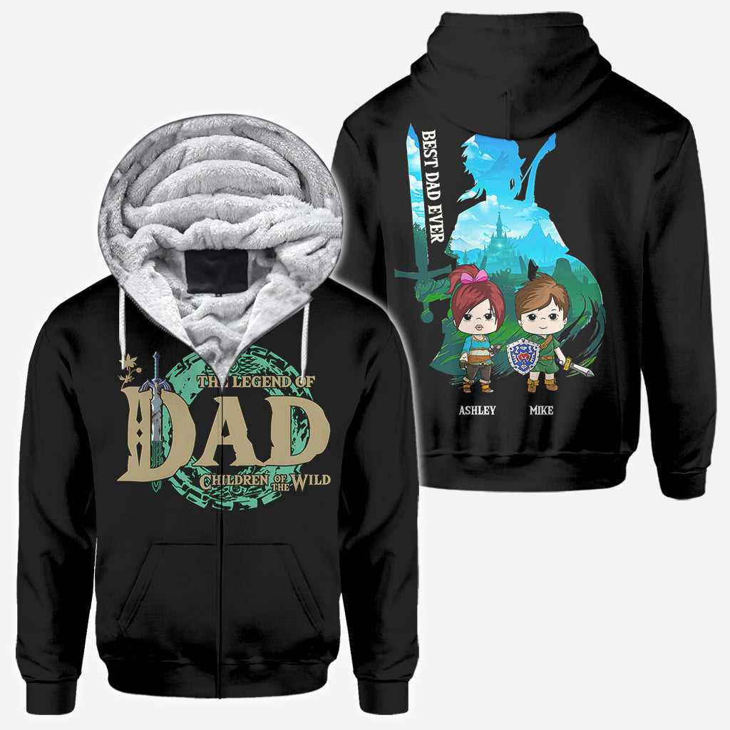Personalized All Over Shirt The Legend of Dad/Mom Gift Idea All Over Shirt GradoCreations