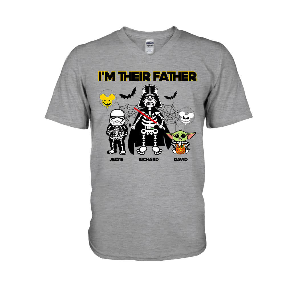 Personalized Halloween T-shirt & Hoodie I'm Their Father Gift T-shirt & Hoodie GradoCreations