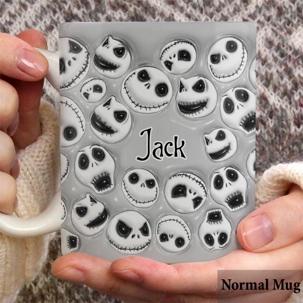 Personalized Nightmare Before Coffee Mug with Custom Name Mug GradoCreations