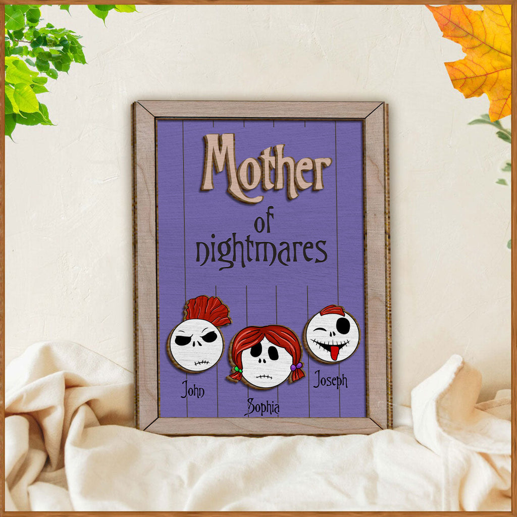 Personalized 2 Layered Wood Sign for Family Gift Decor 2 Layered Wood Sign GradoCreations
