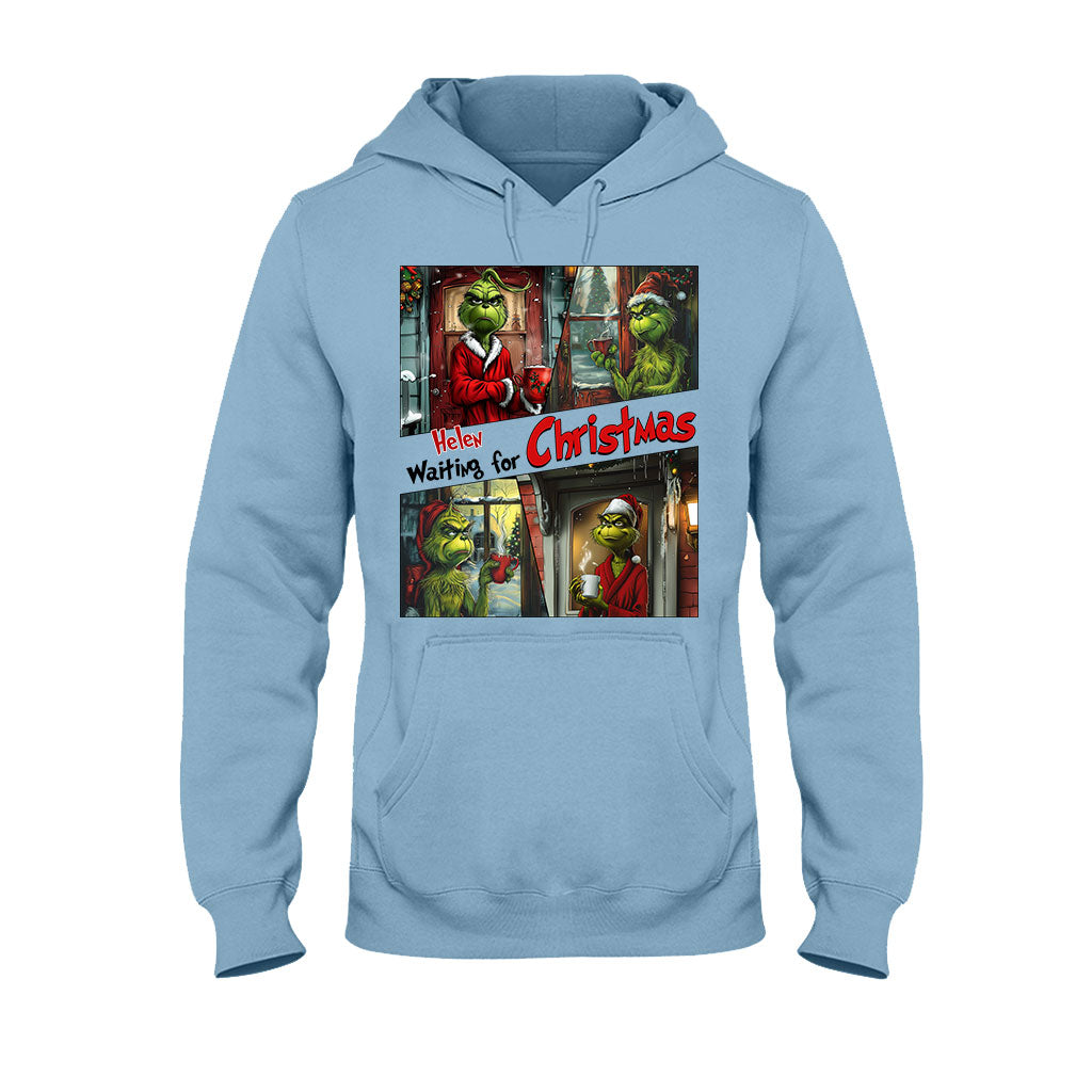 Personalized Grinch Christmas T-shirt & Hoodie Gift for Mom T-shirt & Hoodie GradoCreations