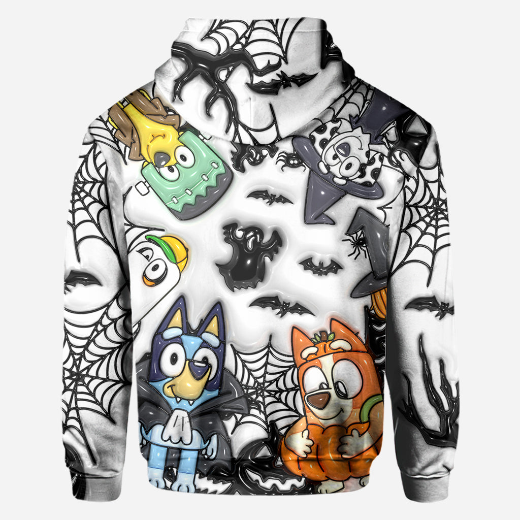 Personalized Halloween All-Over Shirt Custom Name Gift for Kids All Over Shirt GradoCreations