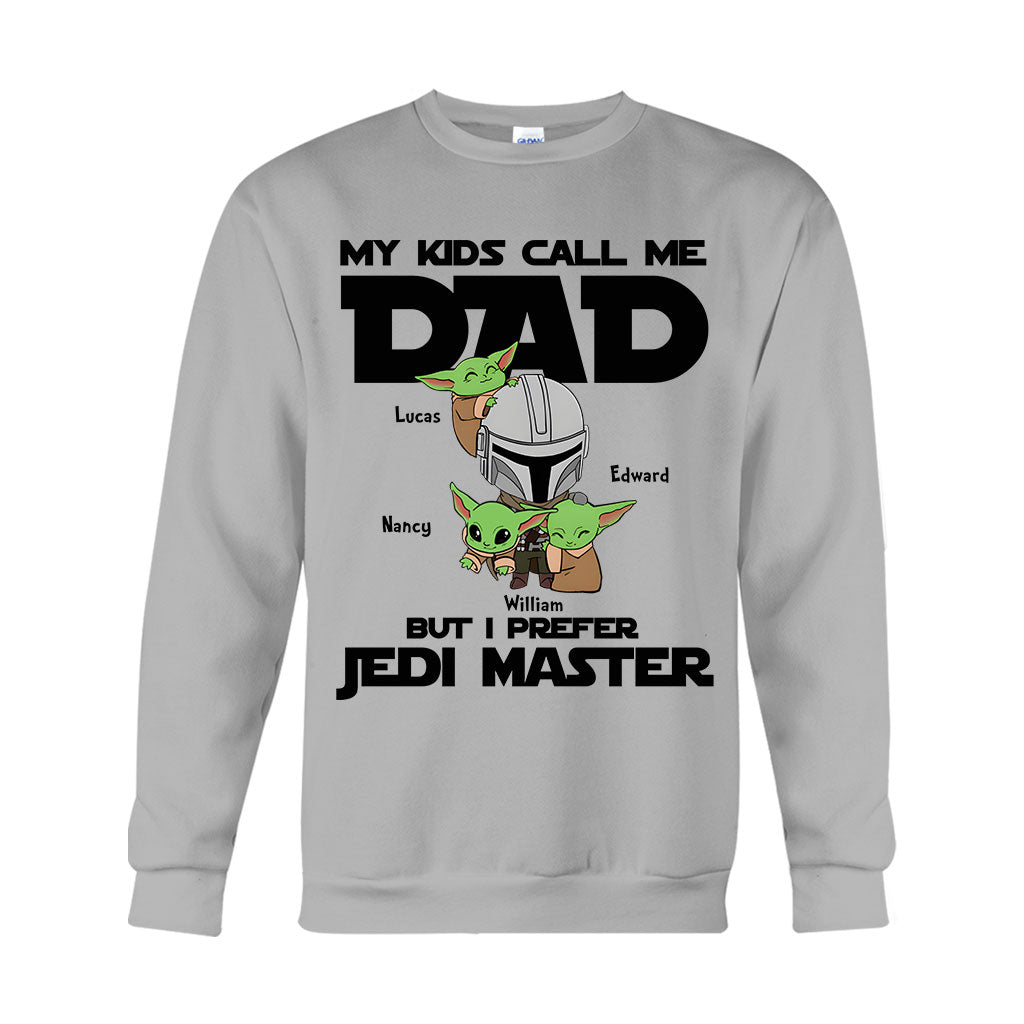 Personalized Jedi Master T-shirt & Hoodie Gift for Dad T-shirt & Hoodie GradoCreations