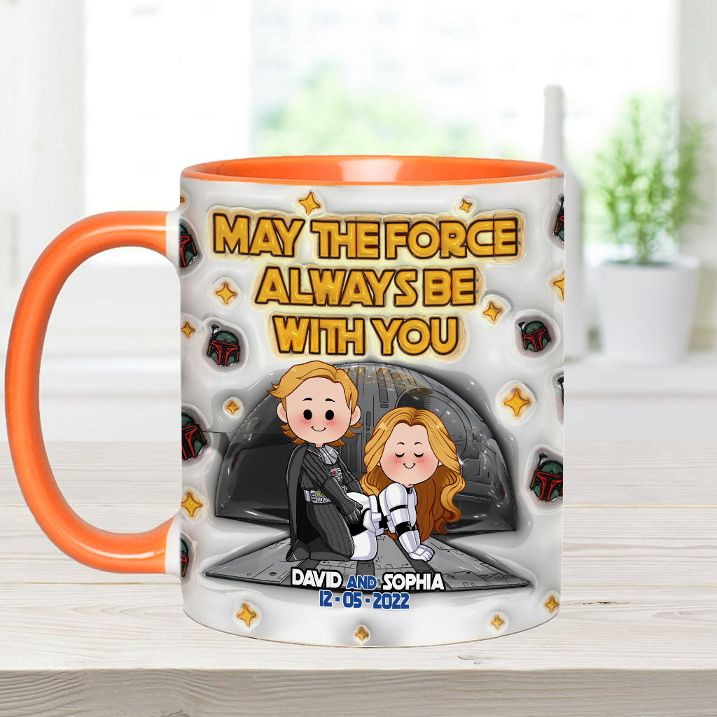 Personalized Star Wars Accent Mug Custom Name Gift for Fans Accent Mug GradoCreations