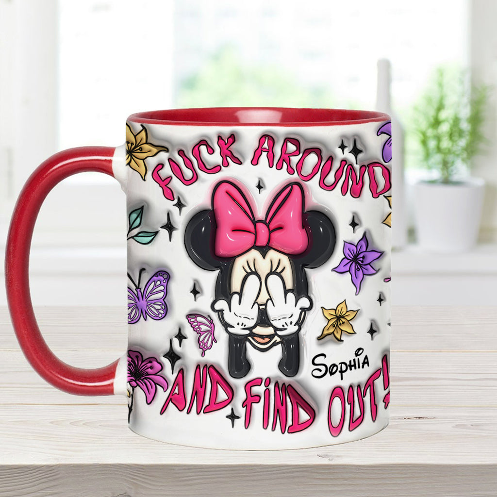 Personalized Ceramic Accent Mug with Playful Design for Birthdays and Graduations Accent Mug GradoCreations