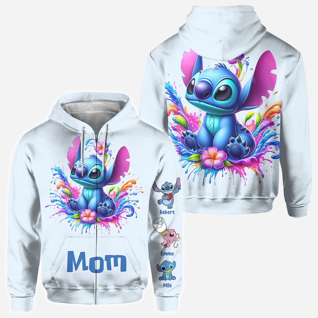 Personalized Ohana All Over Shirt Gift for Mom - Unique Birthday & Mother's Day Apparel All Over Shirt GradoCreations