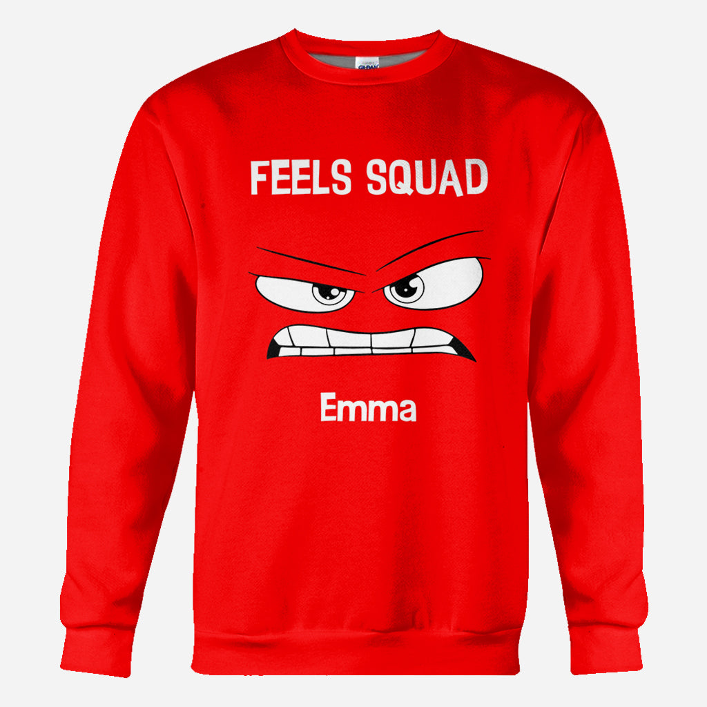 Personalized All Over Print Shirt with Custom Name for Friends All Over Shirt GradoCreations