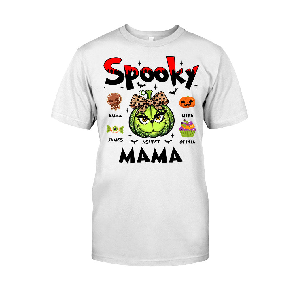 Personalized Spooky Mama T-shirt & Hoodie for Halloween Gift T-shirt & Hoodie GradoCreations