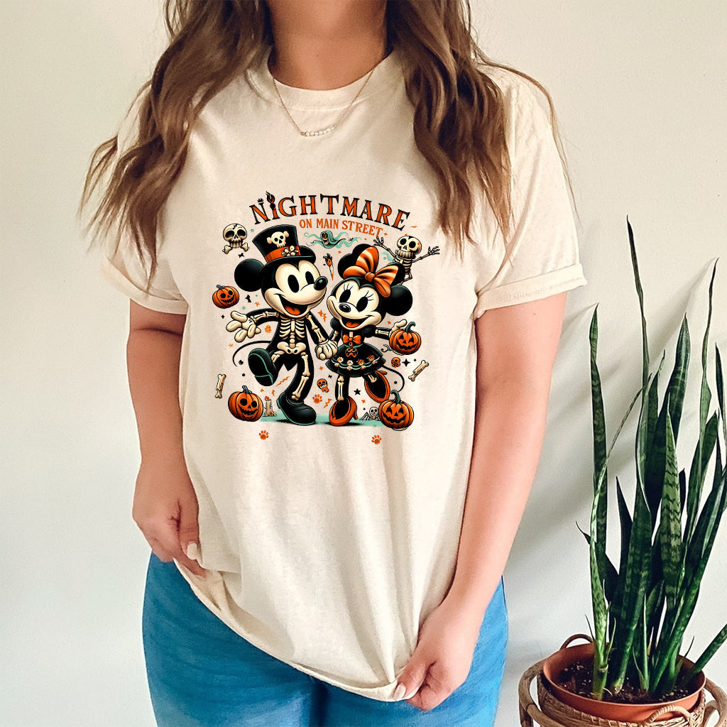 Personalized Nightmare On Main Street T-shirt & Hoodie for Halloween Gift T-shirt & Hoodie GradoCreations