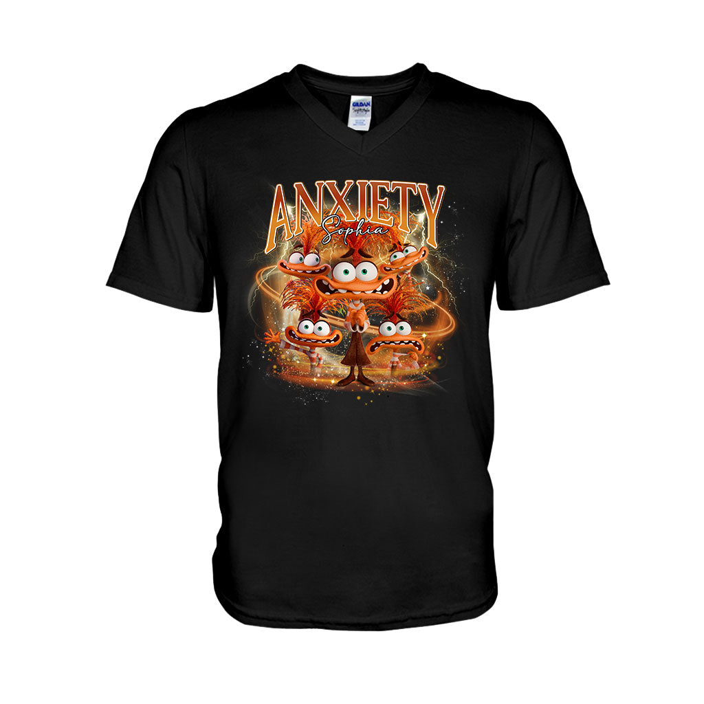 Personalized Emotion T-shirt & Hoodie Custom Name Gift T-shirt & Hoodie GradoCreations