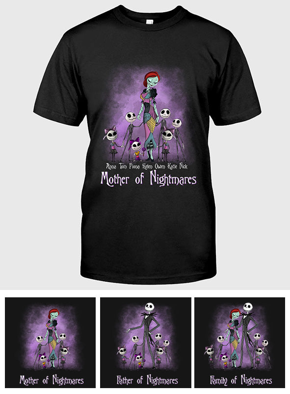 Personalized Nightmare T-Shirt & Hoodie Custom Name Gift for Mom/Dad T-shirt & Hoodie GradoCreations
