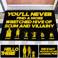 Personalized Wretched Hive Doormat Custom Name Gift Doormat GradoCreations