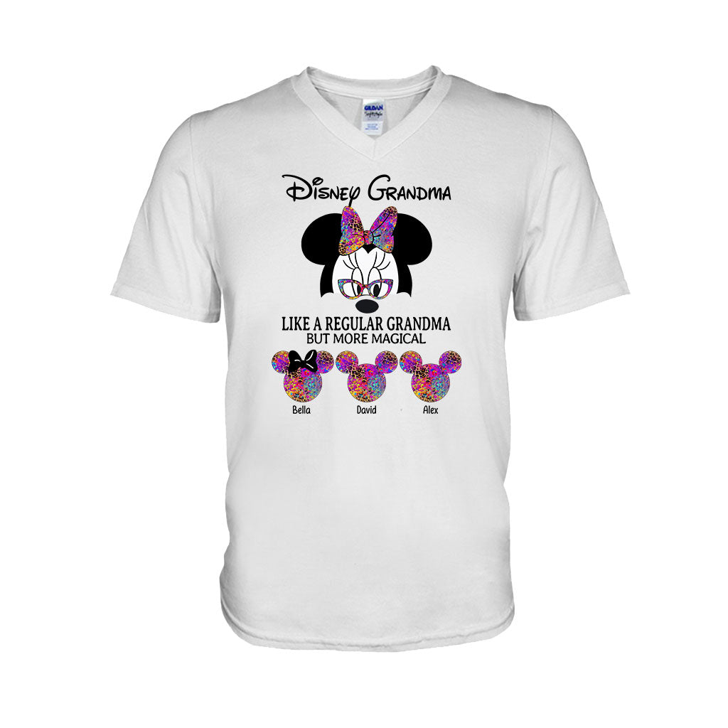 Personalized Disney Grandma T-shirt and Hoodie Gift for Mom T-shirt & Hoodie GradoCreations