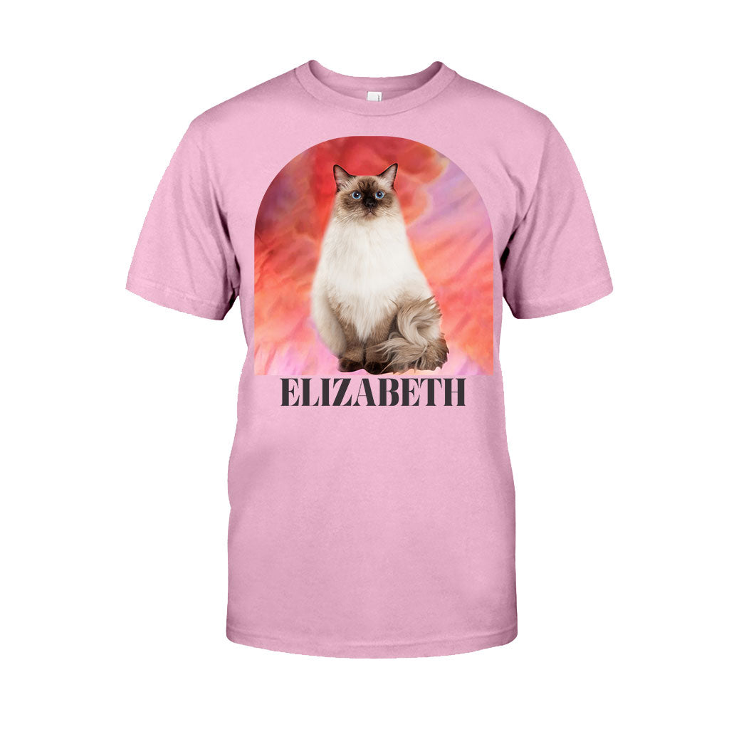 Personalized Cat T-Shirt & Hoodie Custom Name Gift for Cat Lovers T-shirt & Hoodie GradoCreations