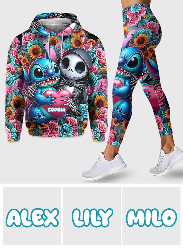 Personalized Nightmare Hoodie and Leggings Gift for Halloween Hoodie & Leggings GradoCreations