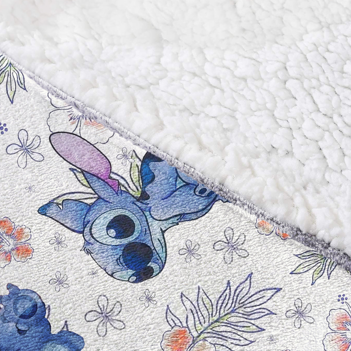 Personalized Stitch Blanket Hoodie Gift for Kids & Teens Blanket Hoodie GradoCreations