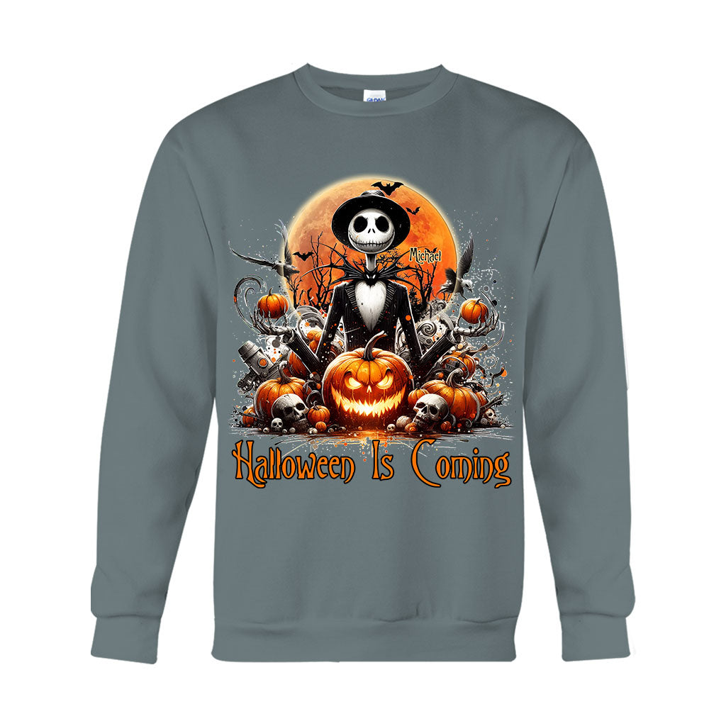 Personalized Halloween T-shirt & Hoodie with Spooky Design T-shirt & Hoodie GradoCreations