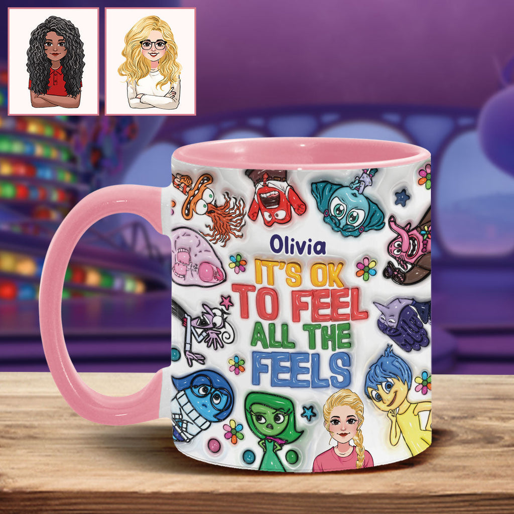 Personalized Cute Accent Mug Gift for Birthdays & Graduations Accent Mug GradoCreations