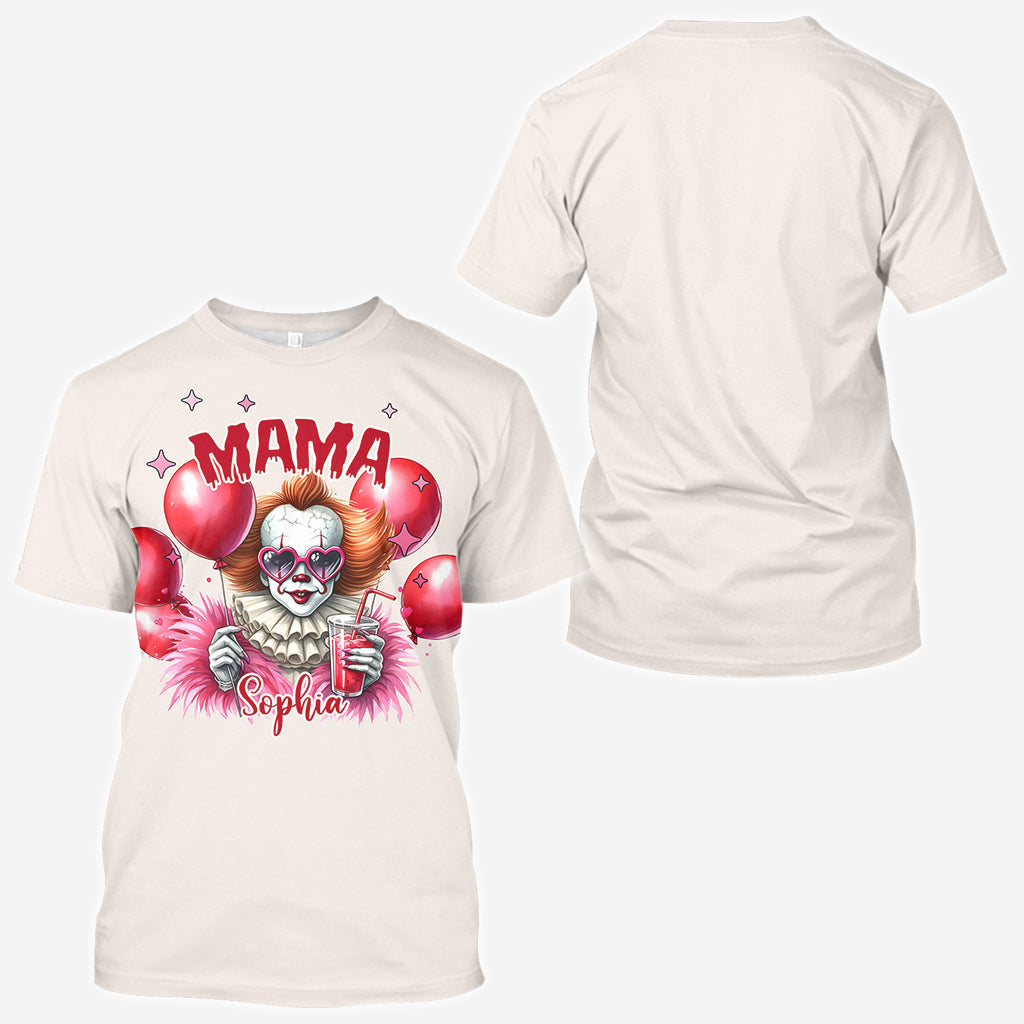Personalized Scary Mama All Over Shirt Custom Name Gift All Over Shirt GradoCreations