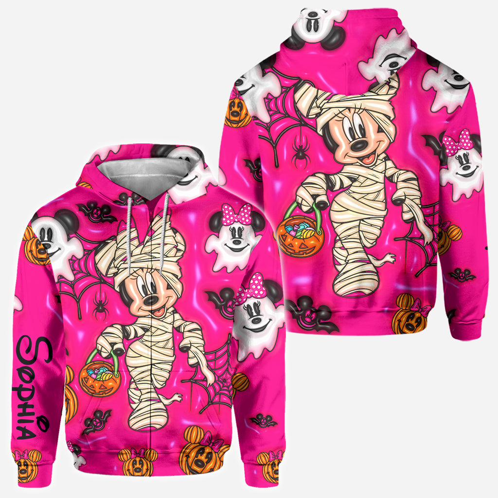 Personalized Halloween All-Over Shirt Custom Name Gift All Over Shirt GradoCreations