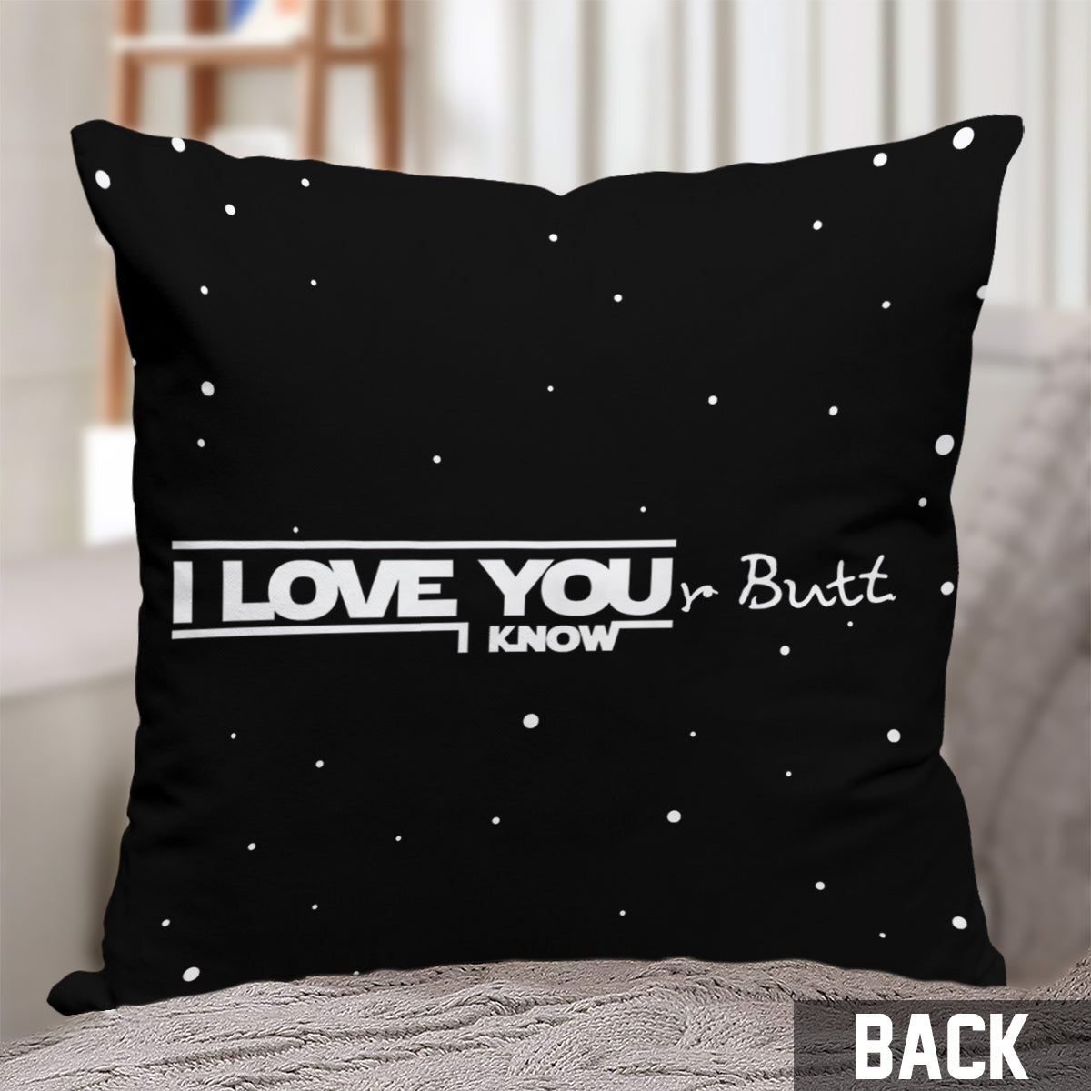 Personalized Funny Throw Pillow Custom Couple Gift for Him/Her Throw Pillow GradoCreations