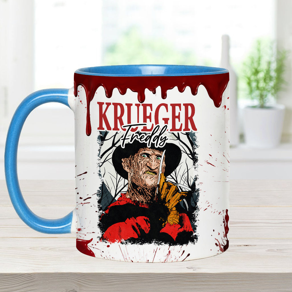Personalized Halloween Horror Characters Accent Mug Gift Accent Mug GradoCreations