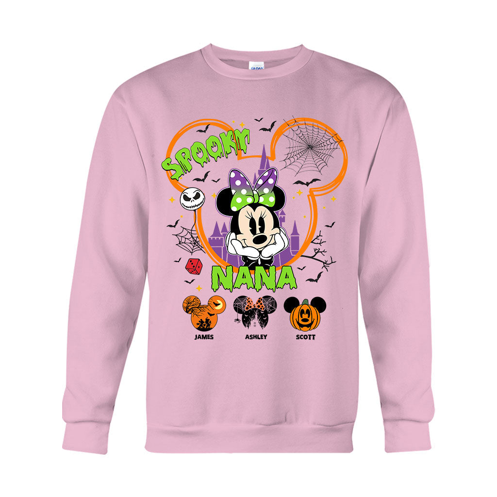 Personalized Spooky Nana T-shirt & Hoodie for Grandma T-shirt & Hoodie GradoCreations