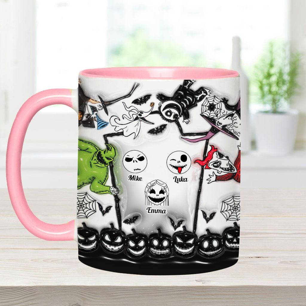 Personalized Nightmare Accent Mug Custom Name Gift for Mom or Dad Accent Mug GradoCreations