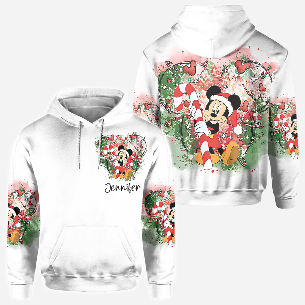 Personalized Merry Christmas All Over Shirt for Women | Perfect Holiday Gift All Over Shirt GradoCreations