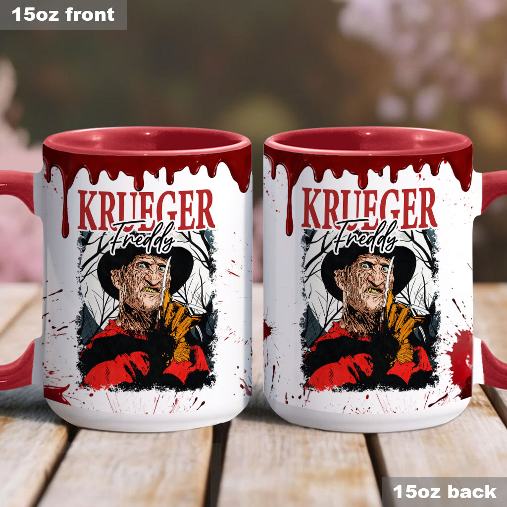 Personalized Halloween Horror Characters Accent Mug Gift Accent Mug GradoCreations
